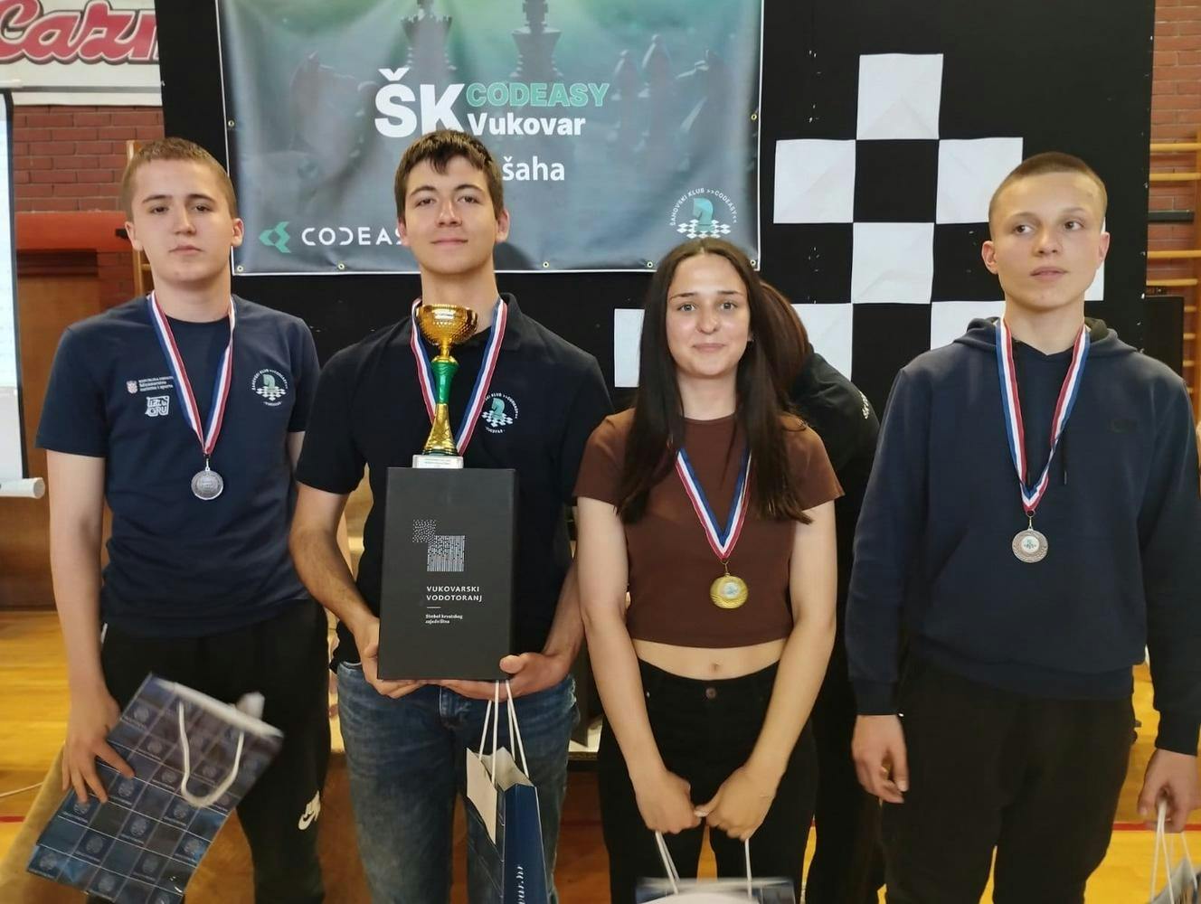 Naslovna slika za 3. šahovski turnir ''Vukovaru na dar mladi igraju šah''